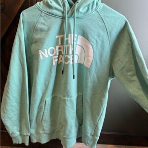 The North Face Light Green Pullover Hoodie